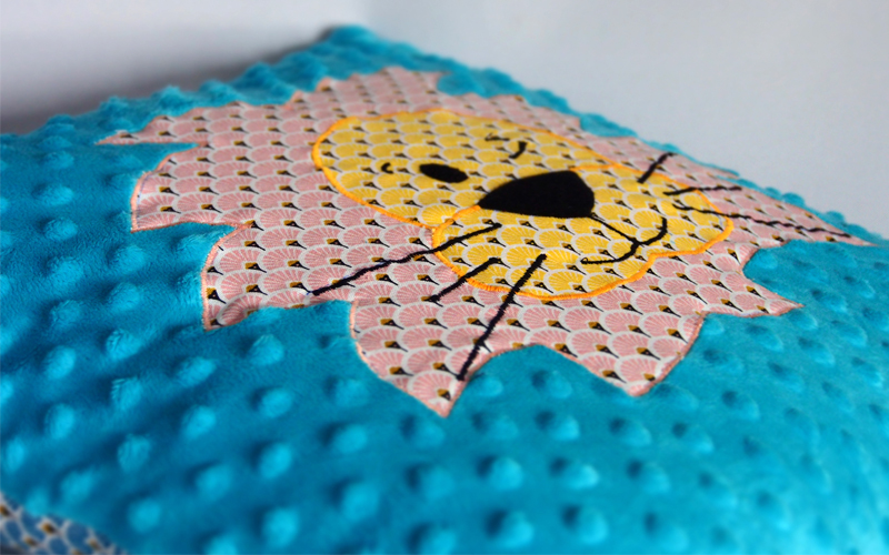 Coussin personnalisable Lion Lou & tralala