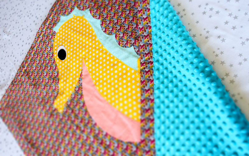 Couverture hippocampe Lou et tralala