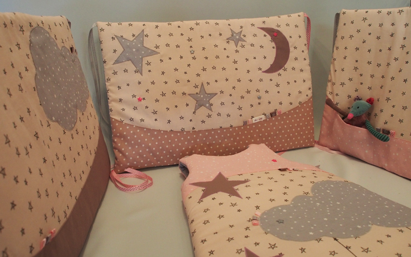 Tour de lit 2 Lou & tralala