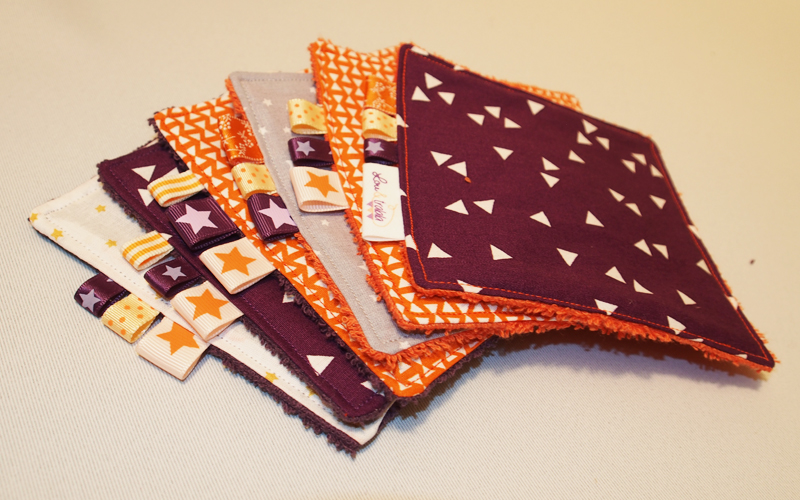 Lingettes lavables Lou & tralala