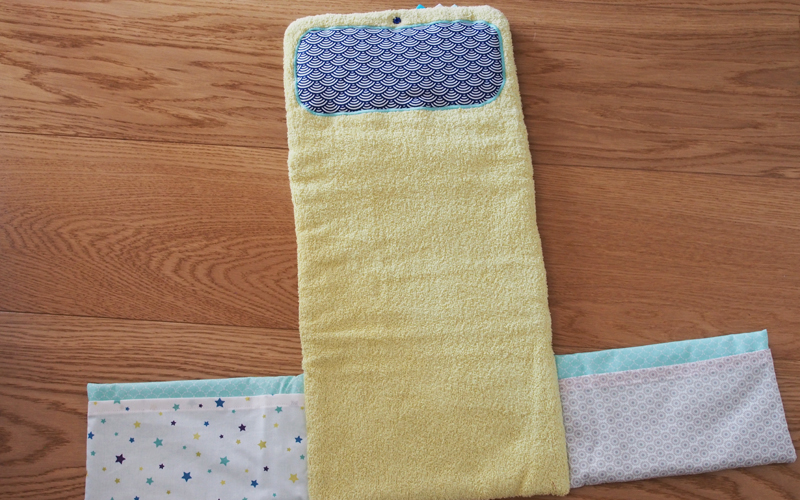 Tapis à langer de voyage Lou & tralala
