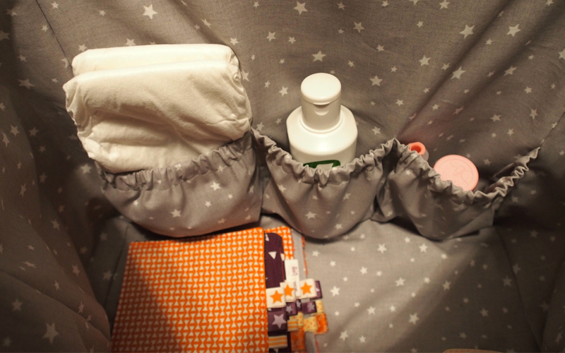 Sac à langer "WE" intérieur Lou & tralala