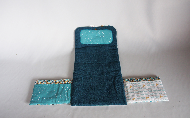 Tapis à langer de voyage Lou & tralala