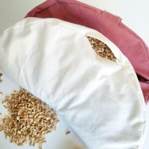 Coussin de méditation et yoga - Zafu demi-lune - Lou & tralala